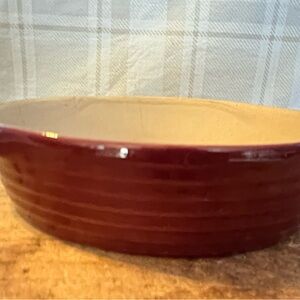 Pampered Chef New Traditions 8” Deep Baker Cranberry